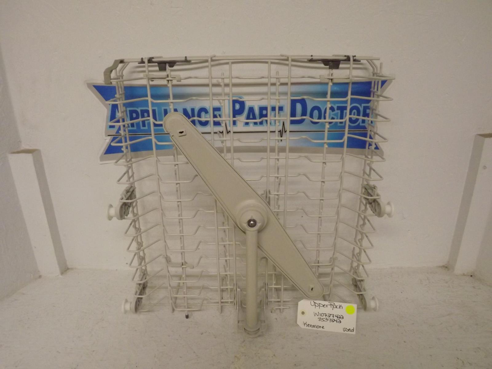 Kenmore Dishwasher W10727422 8539242 Upper Rack Used Kenmore Dishwasher W10727422 8539242 Upper Rack Used